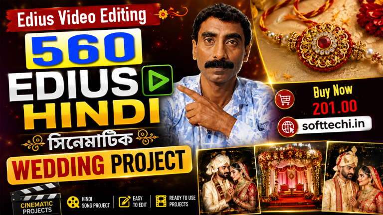 EDIUS Hindi Cinematic Wedding Projects