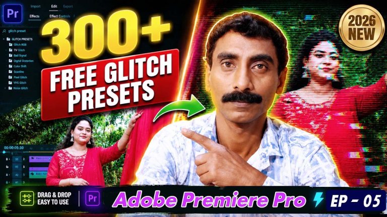 AMAZING Glitch Effect in Premiere Pro!