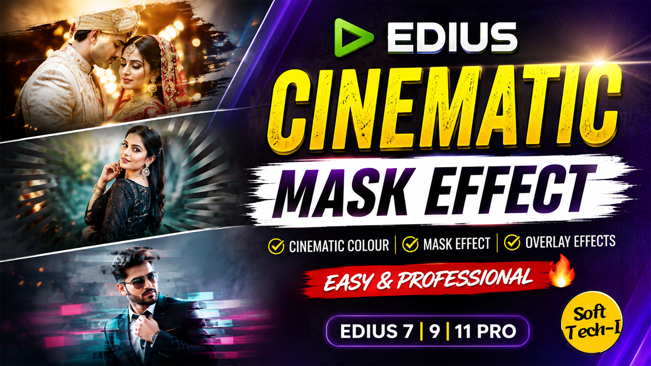 Edius Colour & Mask Effect