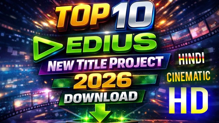 Edius NEW Titel Projects 2026